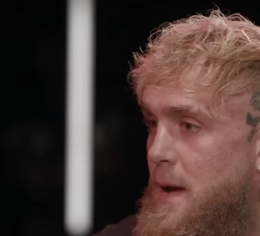 Jake Paul seemed taken aback being opposite the man he called the 