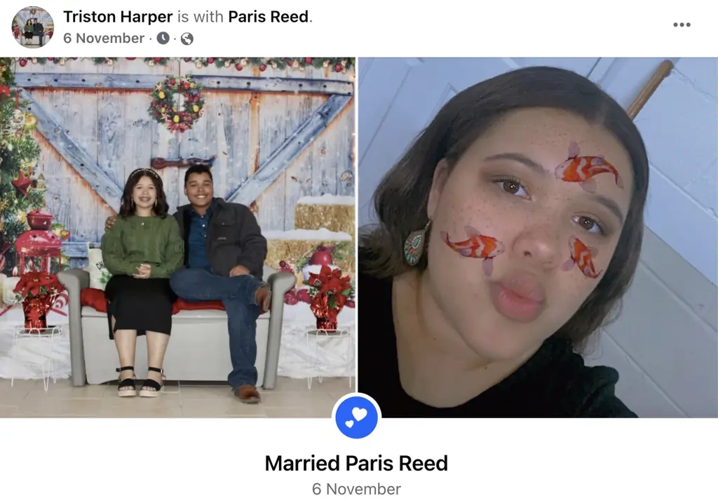 The teen announced the good news on Facebook. Credit: Facebook/TristanHarper.