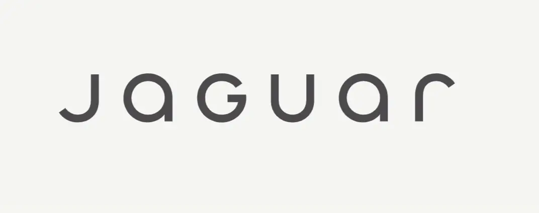 The new Jaguar font. Credit: Jaguar.