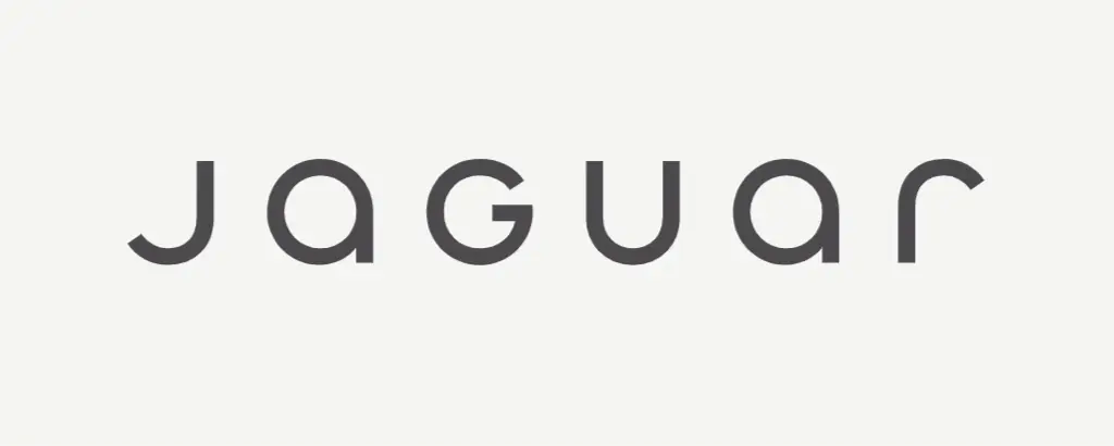 The new Jaguar font. Credit: Jaguar.