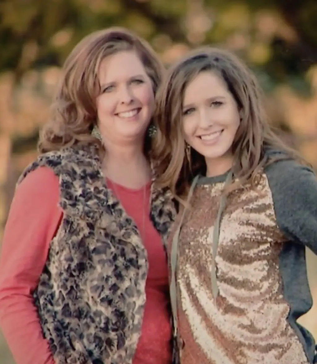 Alison with her mom, Joy. Credit: YouTube/CBSNews