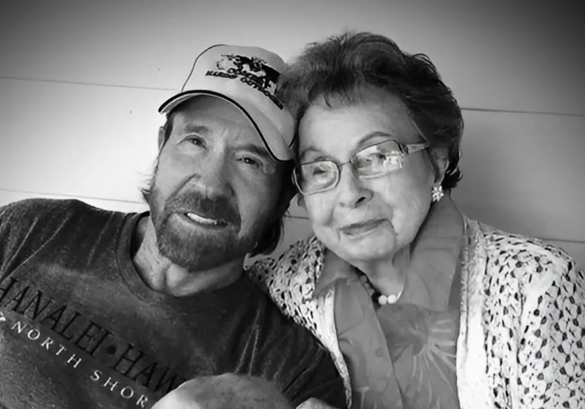 Chuck Norris reveals his mom has passed away at the remarkable age of 103