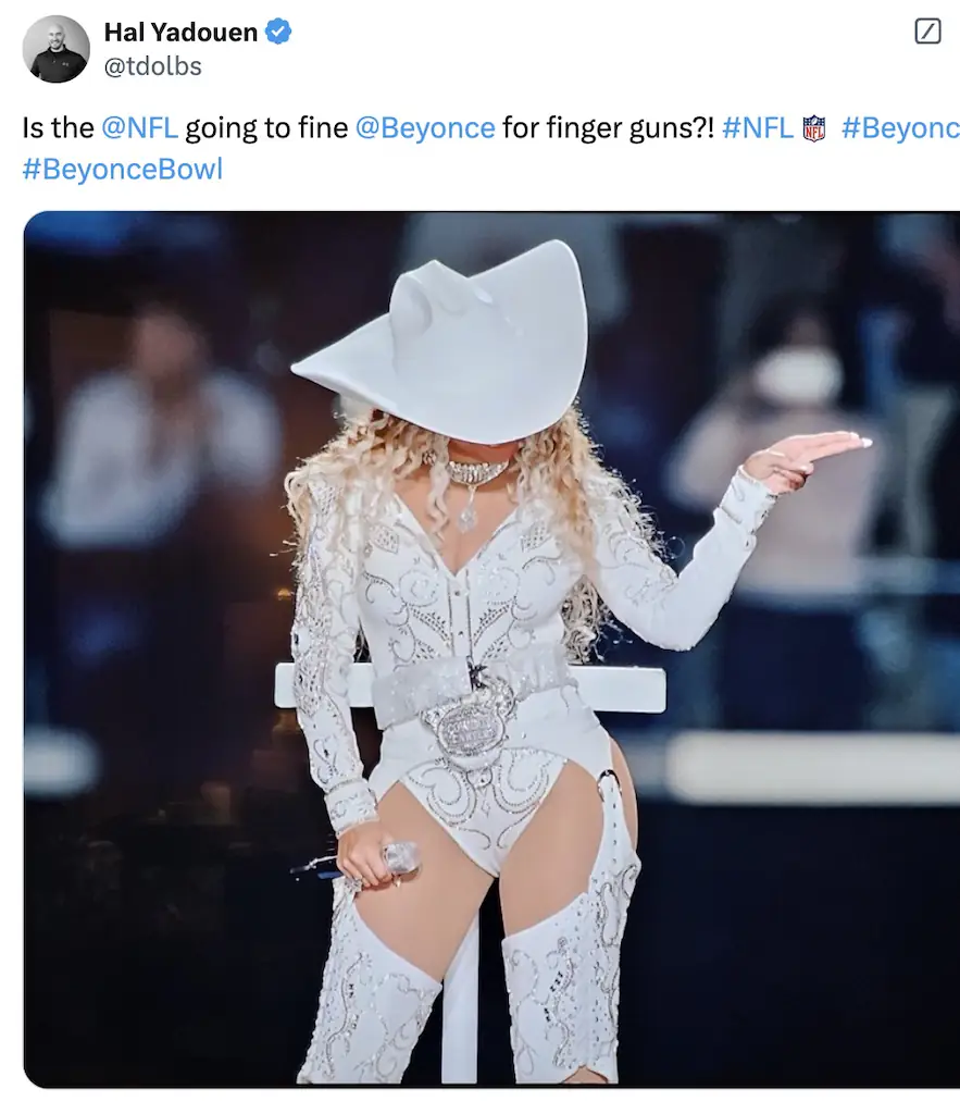 The gesture sparked a lot of backlash. Credit: X/Netflix (Screenshot)