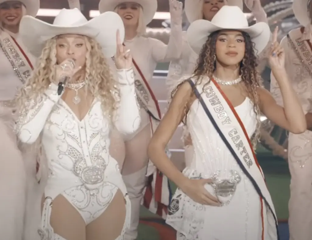 Blue Ivy showed talent beyond her years. Credit: Netflix (screenshot)