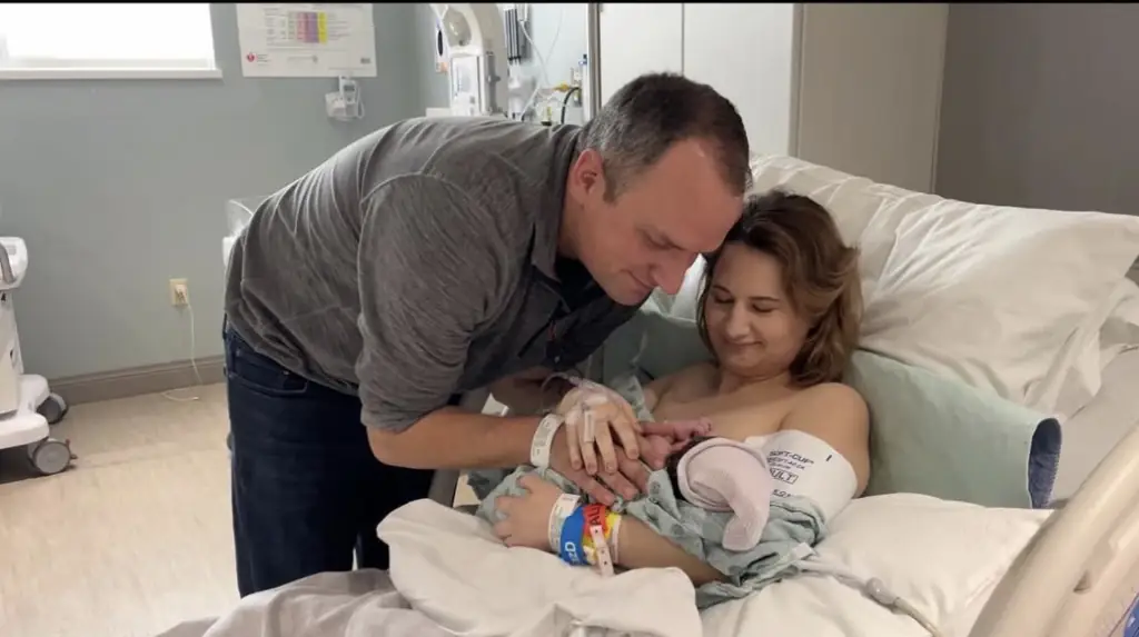 Gypsy Rose Blanchard and Ken Urker have named their baby Aurora. Credit: Instagram/Ken Urker