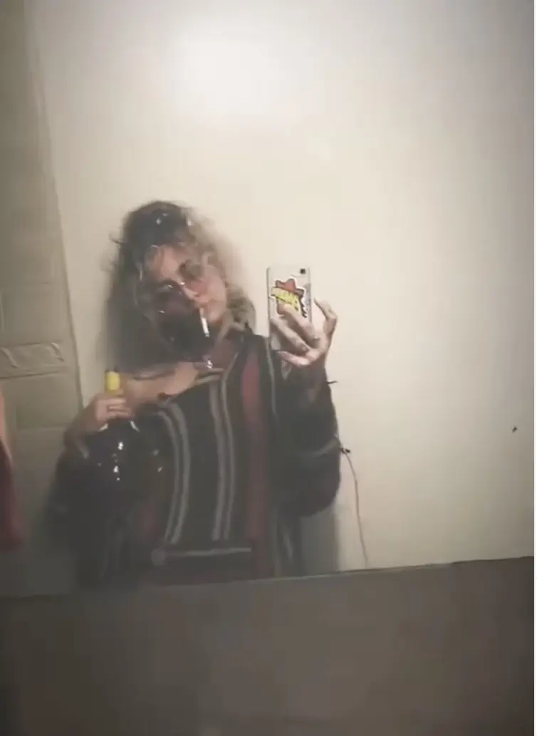 Paris gave fans a glimpse at herself during addiction. Credit: Paris Jackson/Instagram