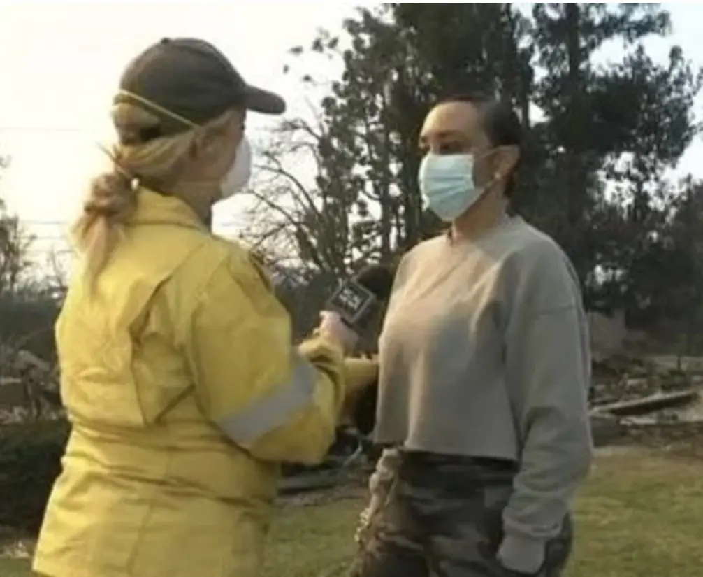 Kimiko Nickerson has shared her final conversation with her father. Credit: KCAL News