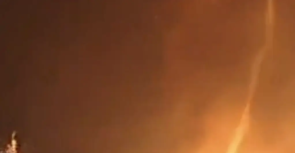 Eerie 'firenado' captured on camera as Los Angeles fires continue