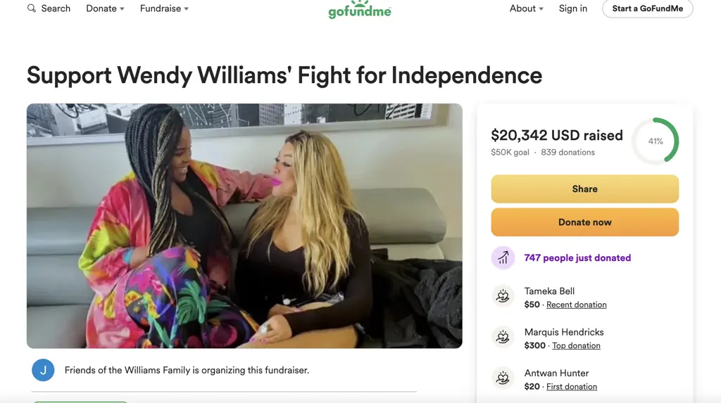 Over $20,000 has been raised at the time of writing. Credit: GoFundMe