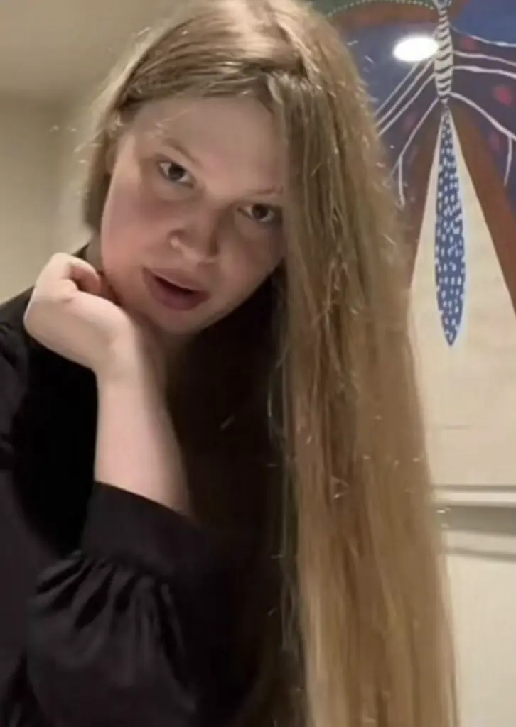 Elon Musk’s estranged daughter, Vivian Jenna Wilson, reacted to the baby news. Credit: TikTok