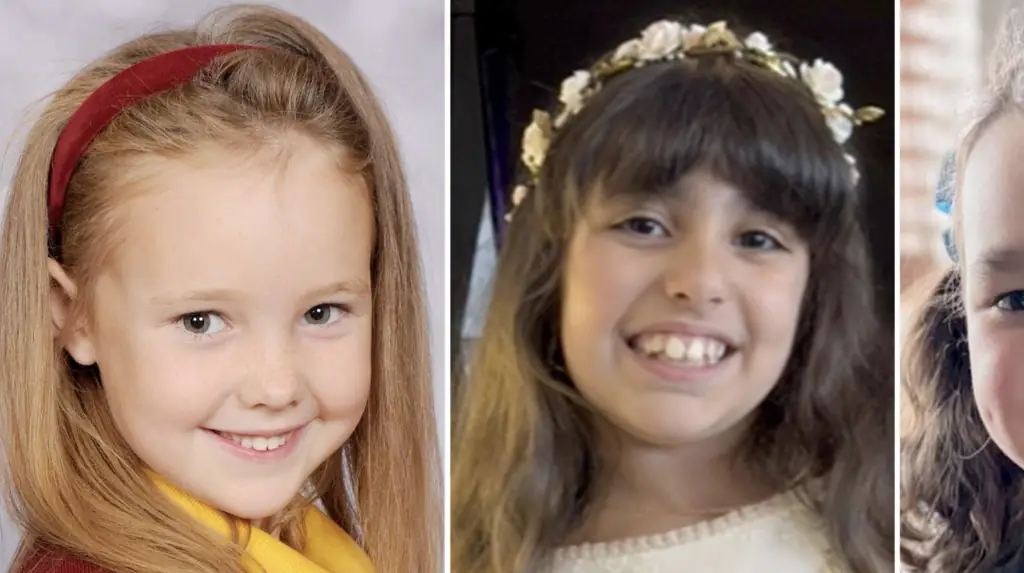 Elsie Dot Stancombe, Alice Dasilva Aguiar and Bebe King, were all tragically killed in the Stockport attack. Credit: Merseyside Police
