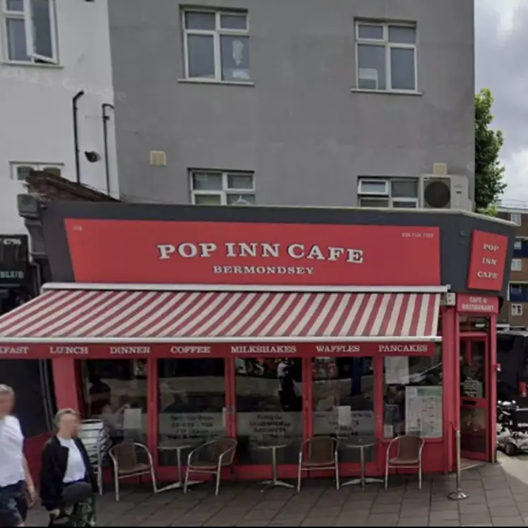 The incident occurred at the Pop Inn Cafe. Credit: Google Maps