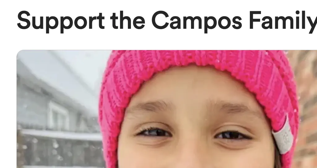 Over $80,000 has been raised at the time of writing for Serenity's family. Credit: GoFundMe