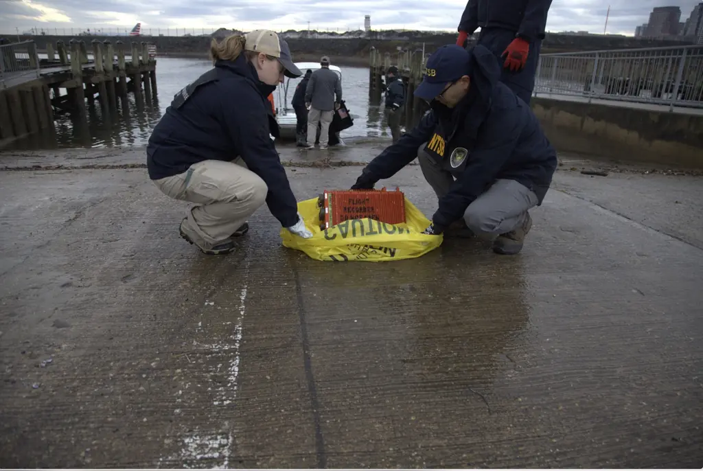 The equipment recovered from the plane will prove vital in the investigation. Credit: NTSB Newsroom