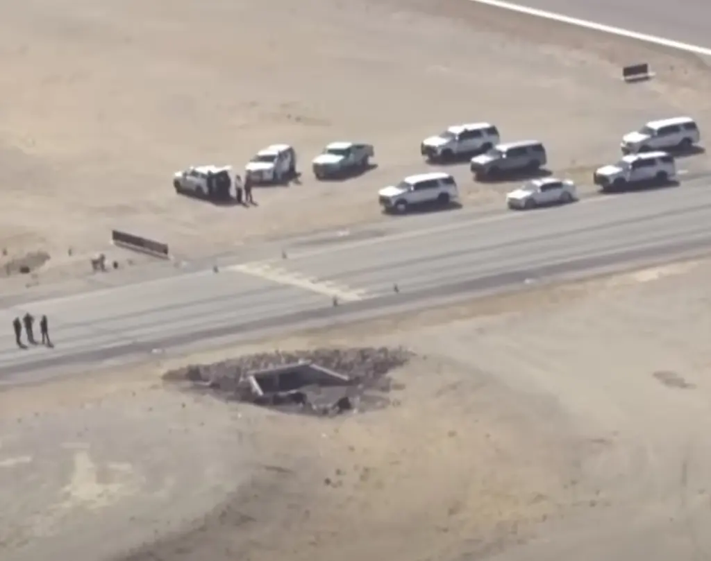 Two people have died following a mid-air collision over Arizona. Credit: LiveNOW from FOX