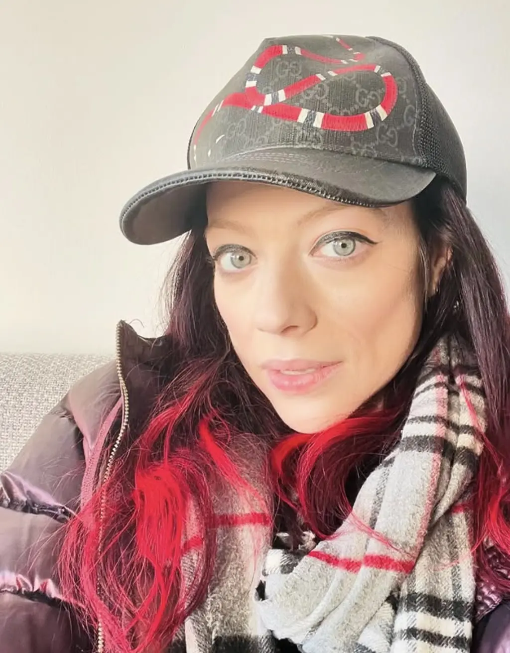 A selfie shared by Michelle back in January. Credit: Instragram/michelletrachtenberg