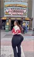 Plus-size influencer leaves people divided after claiming she was 'body-shamed' at Disney World