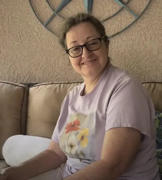 Theresa Pippen died in March last year. Credit: YouTube/Trey & Theresa Pippen