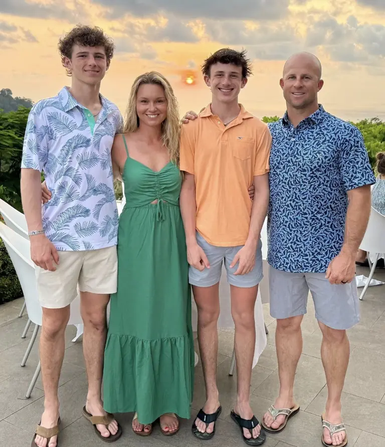 The Gardner family. Credit: New York Yankees / Facebook