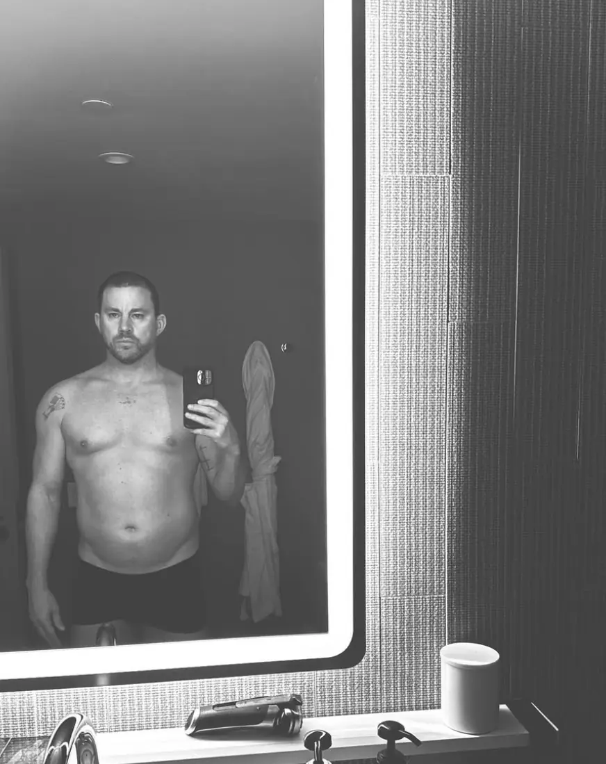 Tatum weighed 235lbs for his role in Josephine. Credit: Instagram / @channingtatum