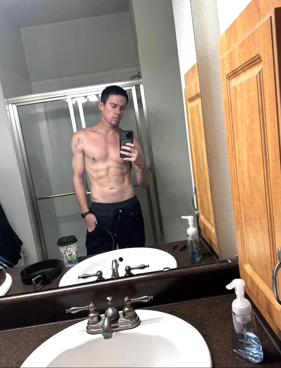 Tatum dropped weight to 172lbs for Roofman. Credit: Instagram / @channingtatum