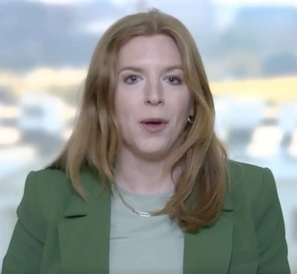 Kelner later addressed her exchange with Greene. Credit: SkyNews (Screenshot)