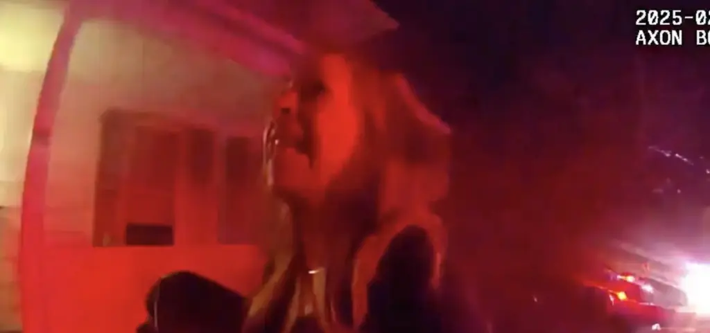 Footage captured the moment that the alleged abuse was uncovered. Credit: Waterbury Fire Department