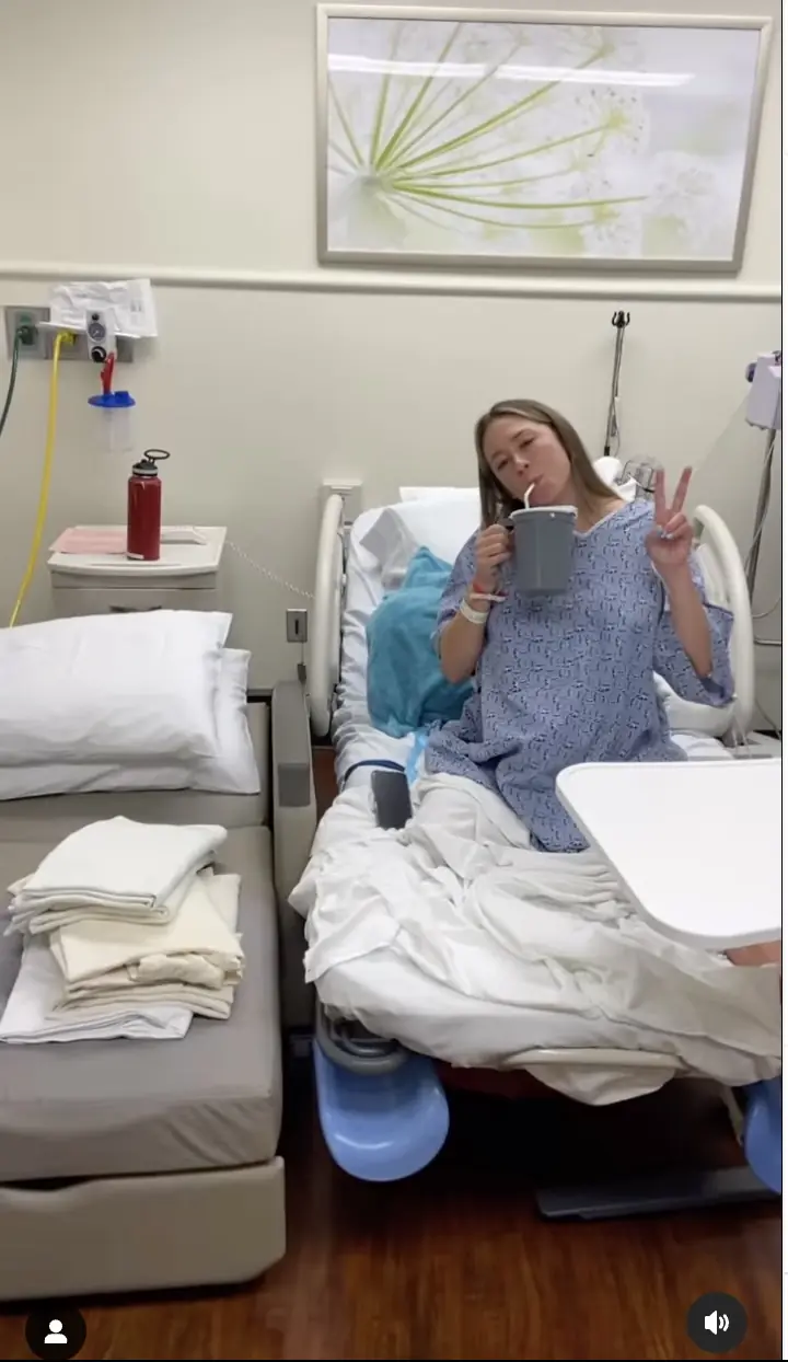 Hailey had documented her fertility journey. Credit: Instagram/rnnewgrads