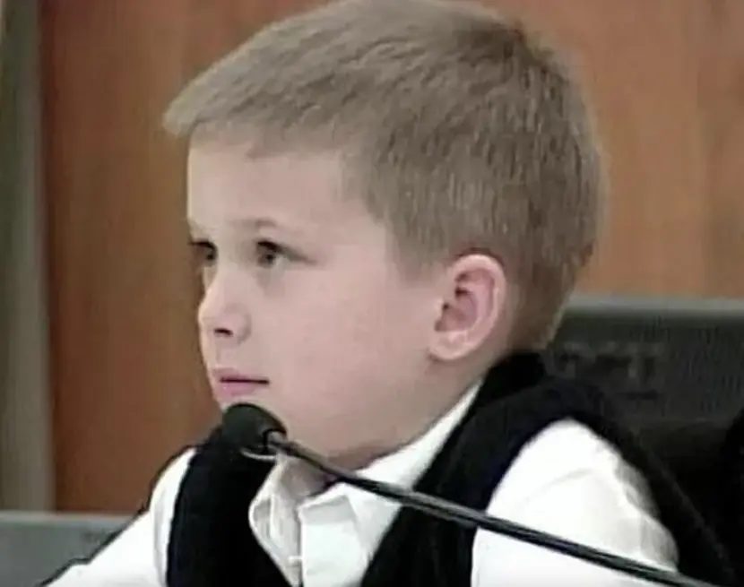 AJ Hutton testified against his mom. Credit: ITV