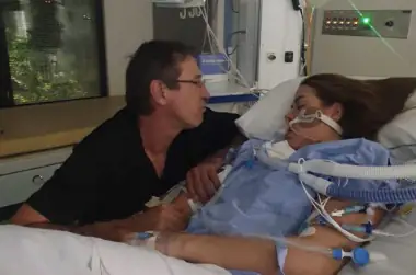 Model, 26, suddenly left paralyzed from neck down after losing consciousness on night out with friends