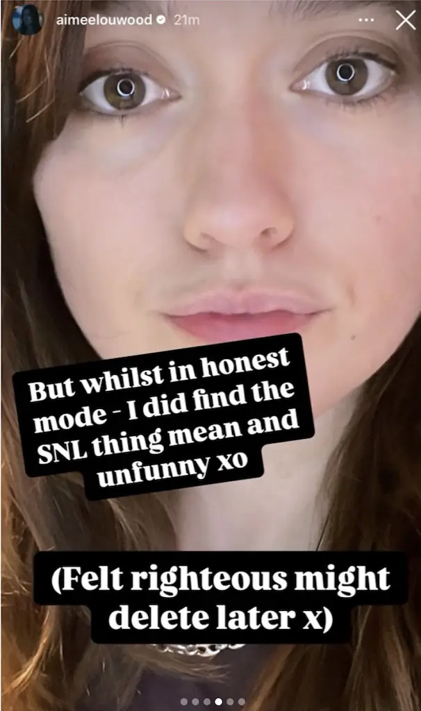 Credit: Aimee Lou Wood/Instagram