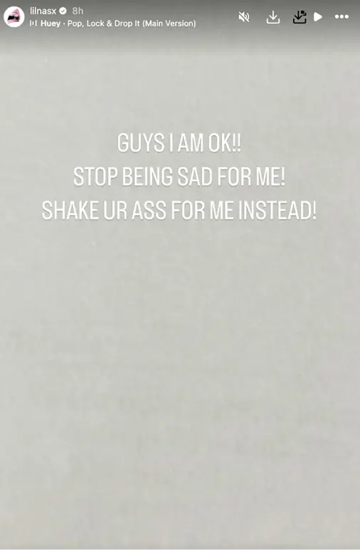 Credit: lilnasx/Instagram