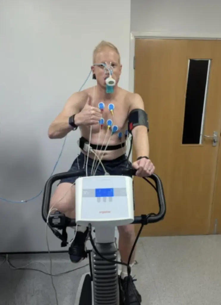 Sam is now in remission. Credit: Heartburn Cancer UK