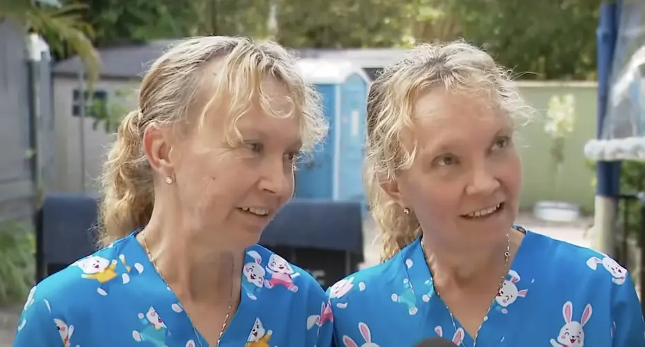 Identical twins send social media users into a frenzy after 'top 5 TV interview of all time'