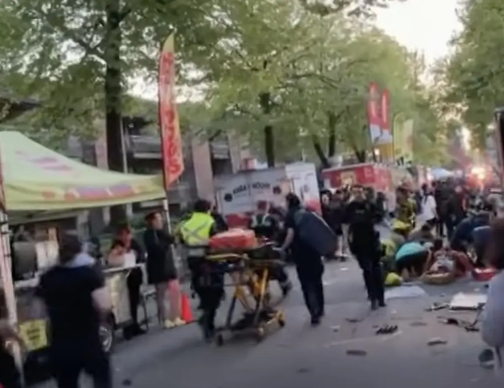 Multiple people killed as SUV driver plows into crowd at Vancouver block party