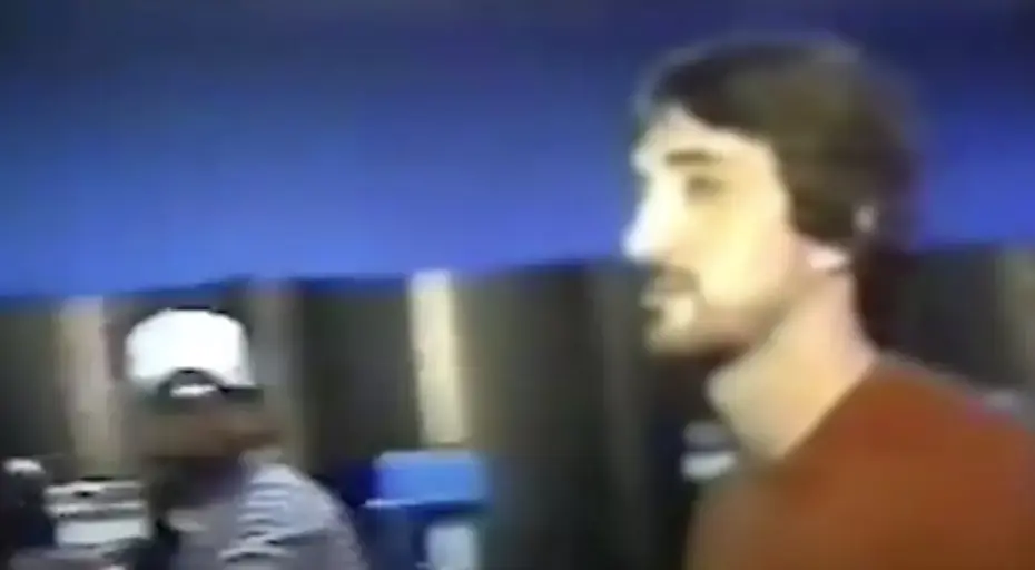 Gary can be seen moments before the shooting. Credit: WBRZ-TV