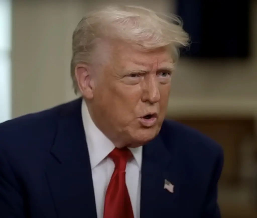 Trump's interview with ABC was as brash as anybody would expect. Credit: ABC/YouTube (Screenshot)