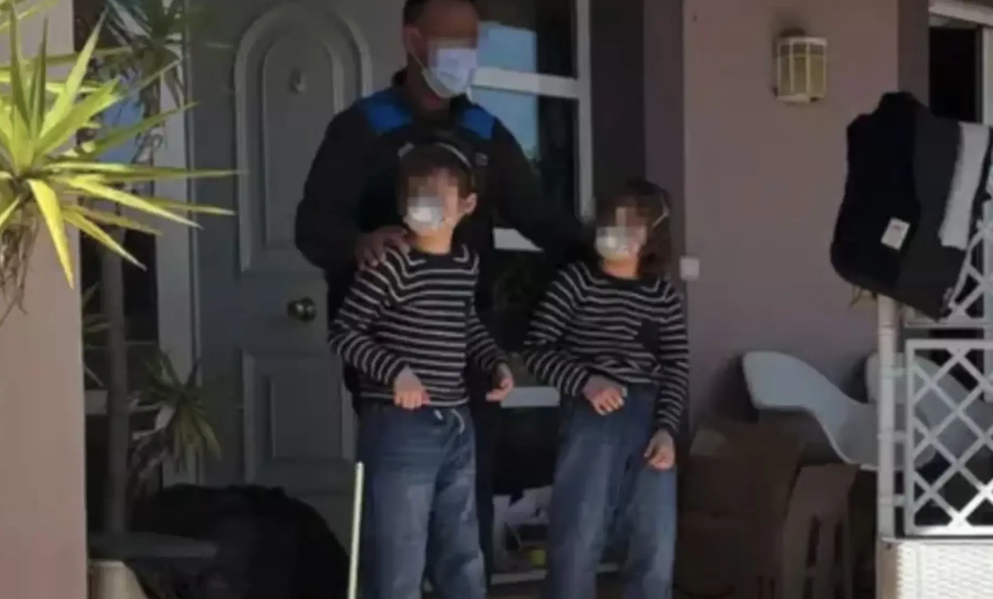 Two of the children were described as going 