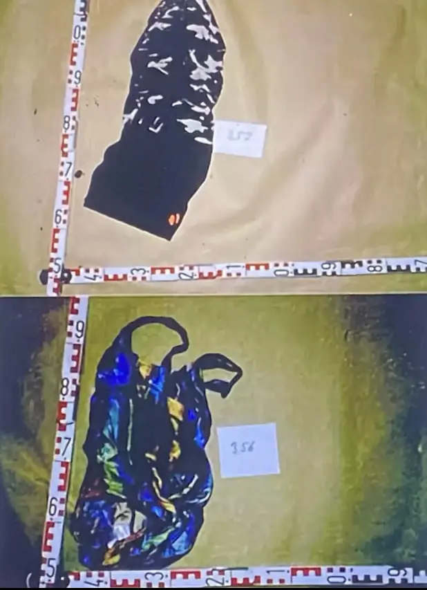 75 children's swimsuits were discovered. Credit: Channel 4