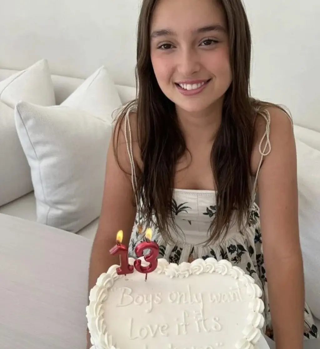 Arabella Trump with her Swift-themed birthday cake. Credit:  Instagram/IvankaTrump
