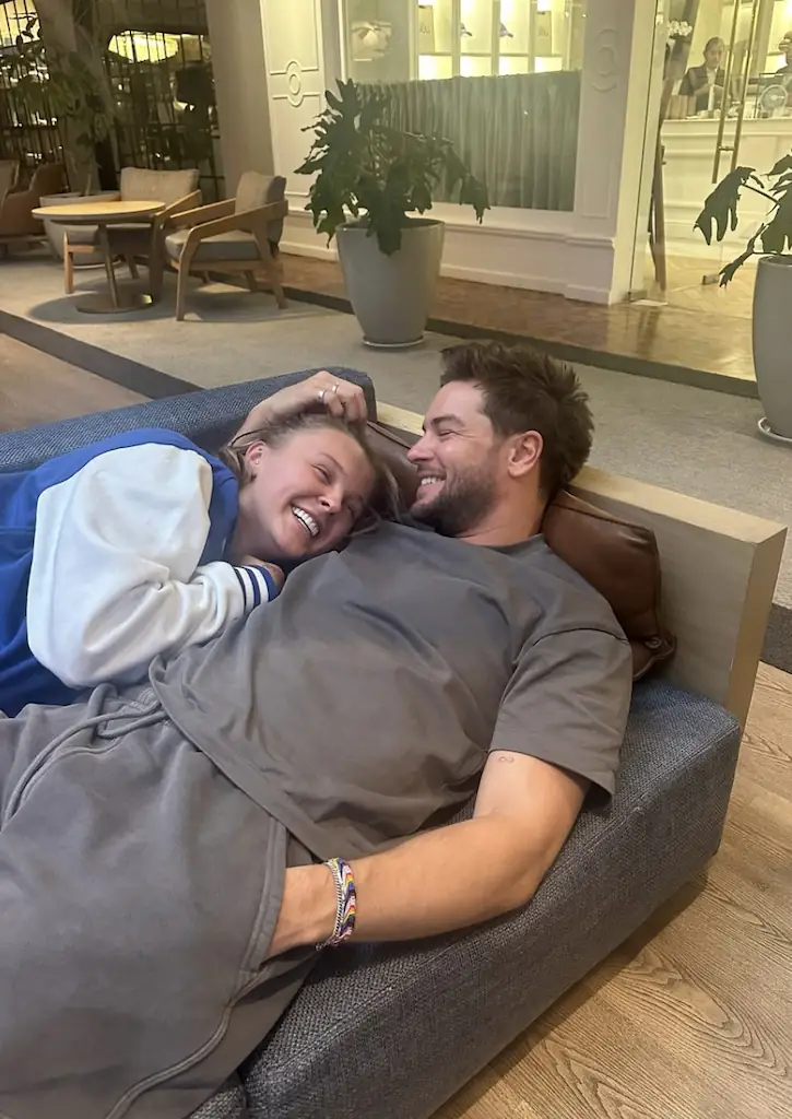 JoJo Siwa and Chris Hughes have been extremely close since meeting in the Celebrity Big Brother house. Credit: Instagram/Chris Hughes