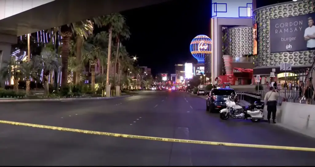 Two dead as gunman opens fire outside Las Vegas's Bellagio Hotel