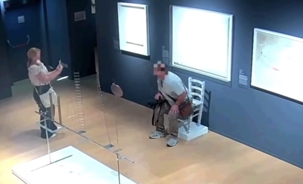 'Idiot' tourist falls on and breaks ‘Van Gogh’ chair adorned with thousands of Swarovski crystals