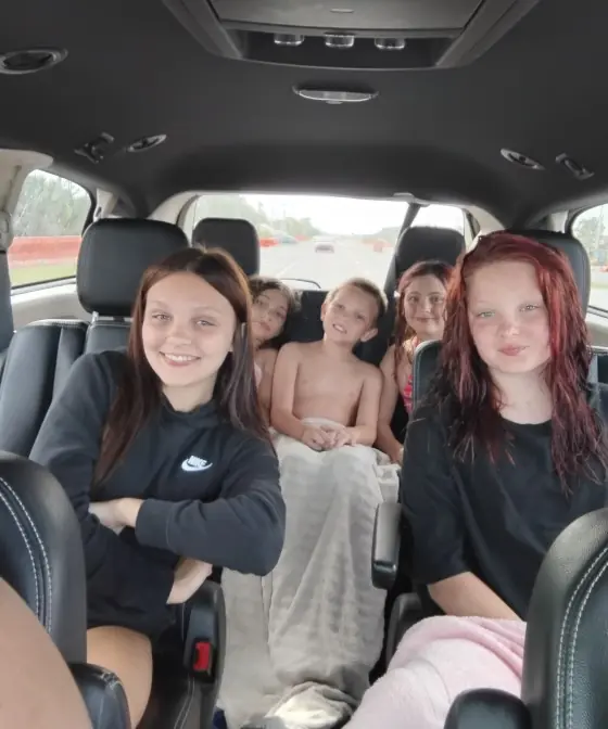 Jordan was tubing with her cousins. Credit: GoFundMe