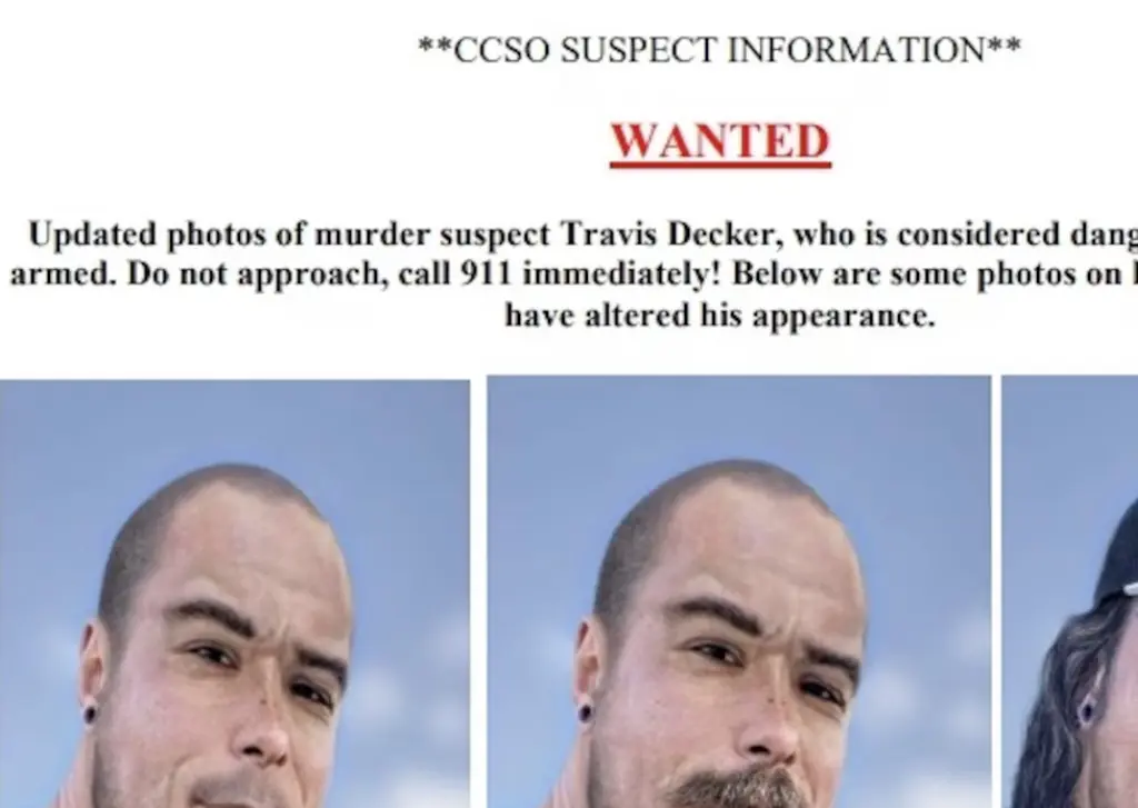 New interpretations of what Decker could look like now. Credit: Chelan County Sheriff's Office