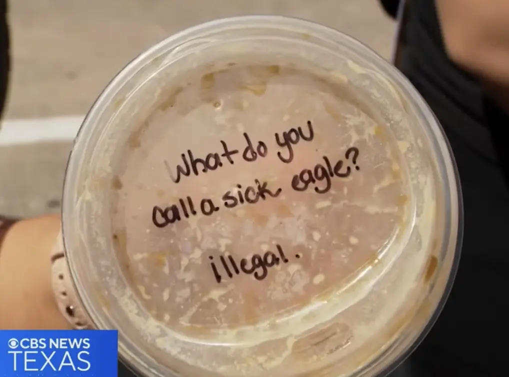 Lopez was shocked by the remarks. Credit: CBS News Texas / YouTube