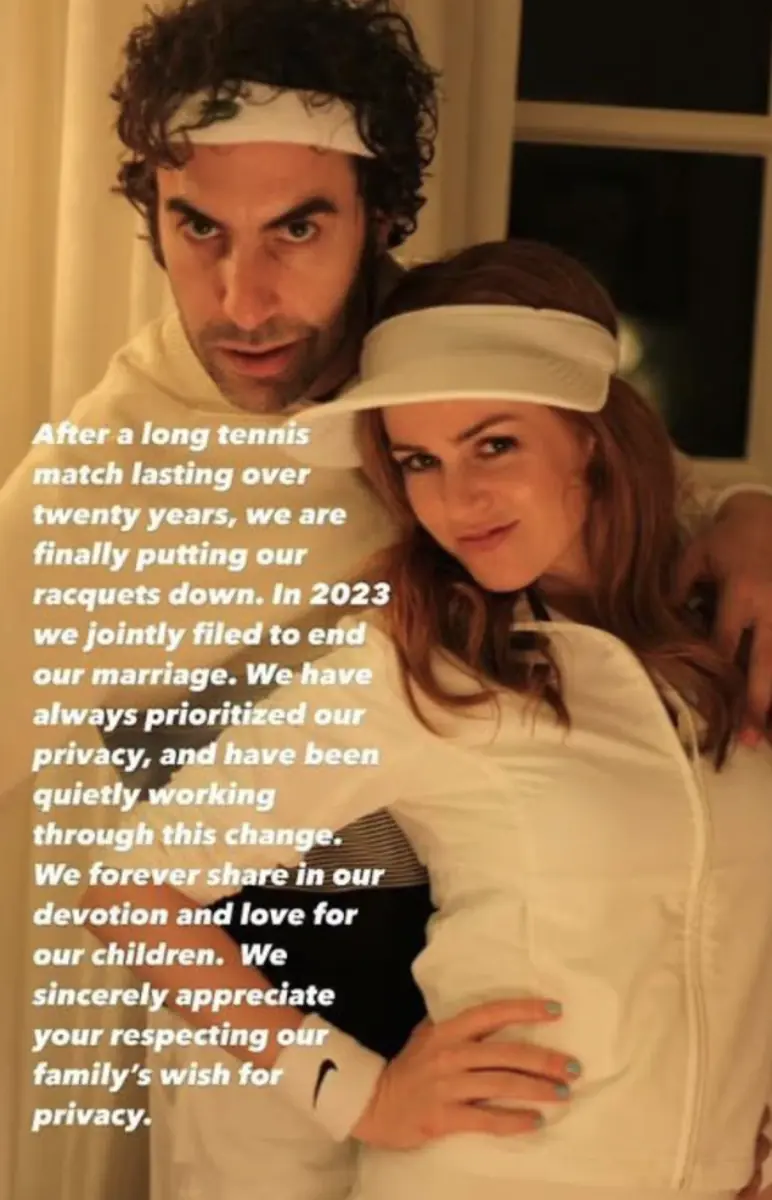 Fisher spoke out on Instagram. Credit: Instagram / Isla Fisher