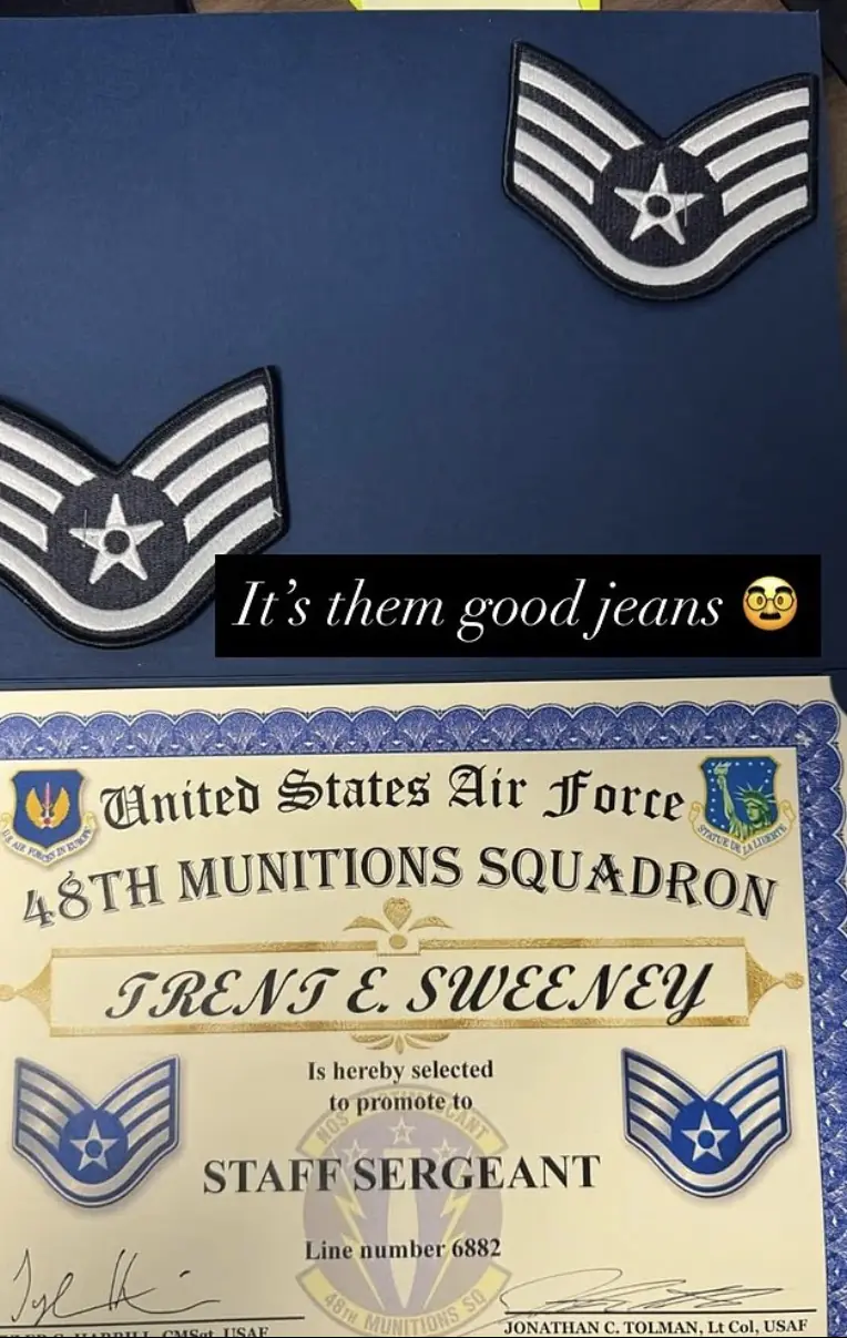 Trent Sweeney poked fun at the controversy. Credit: Trent Sweeney / Instagram