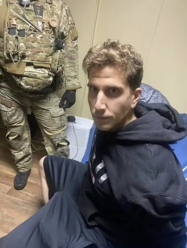 Kohberger was sentenced to life without parole. Credit: Moscow Police Department.