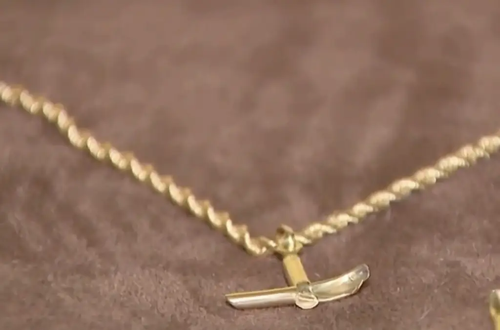 Man survives accidentally being shot in chest after his cross necklace diverted the bullet from his major organs